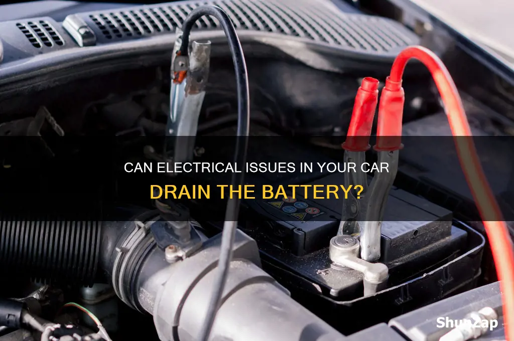 will an electrical problem with my car affect the battery