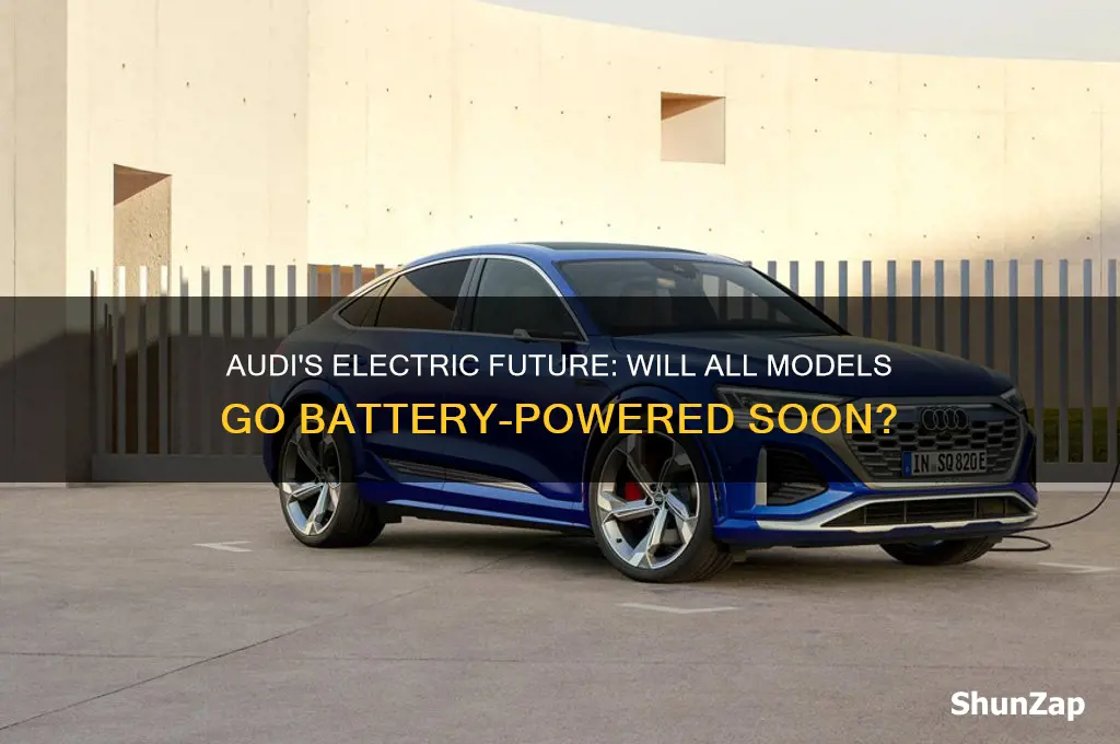will audi convert their cars to electric for customers