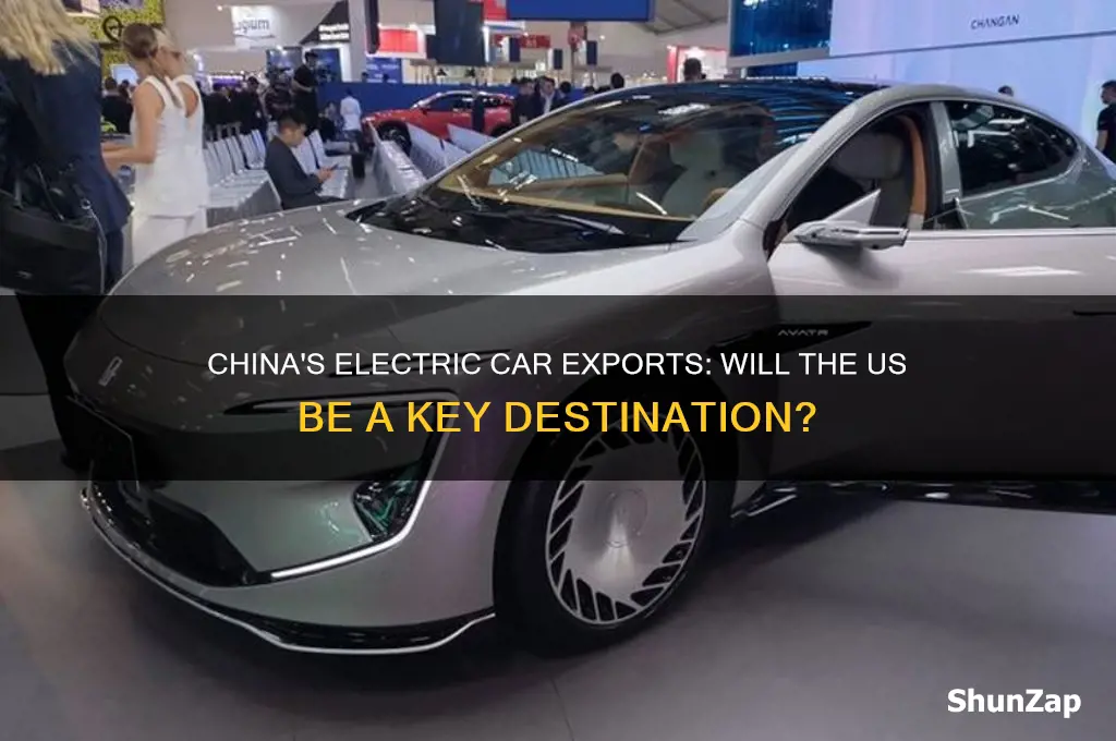 will china ship electric cars to the us