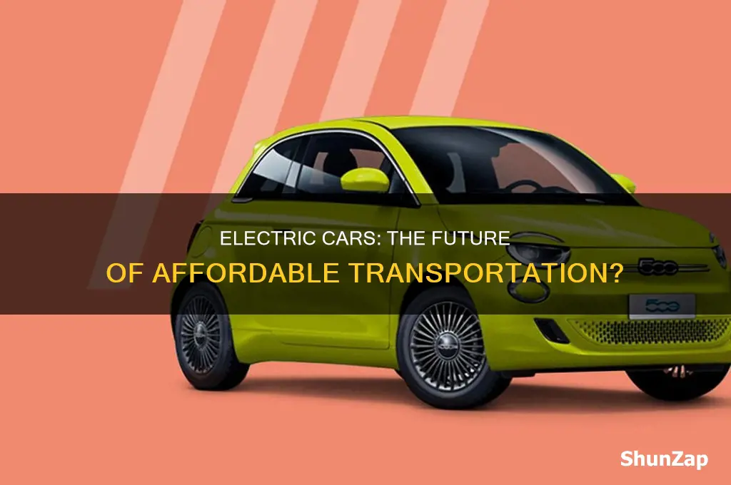 will electric cars be affordable