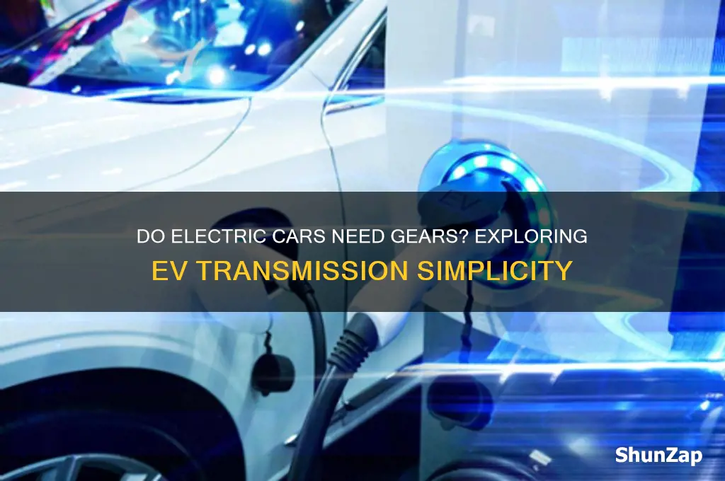 will electric cars have gears