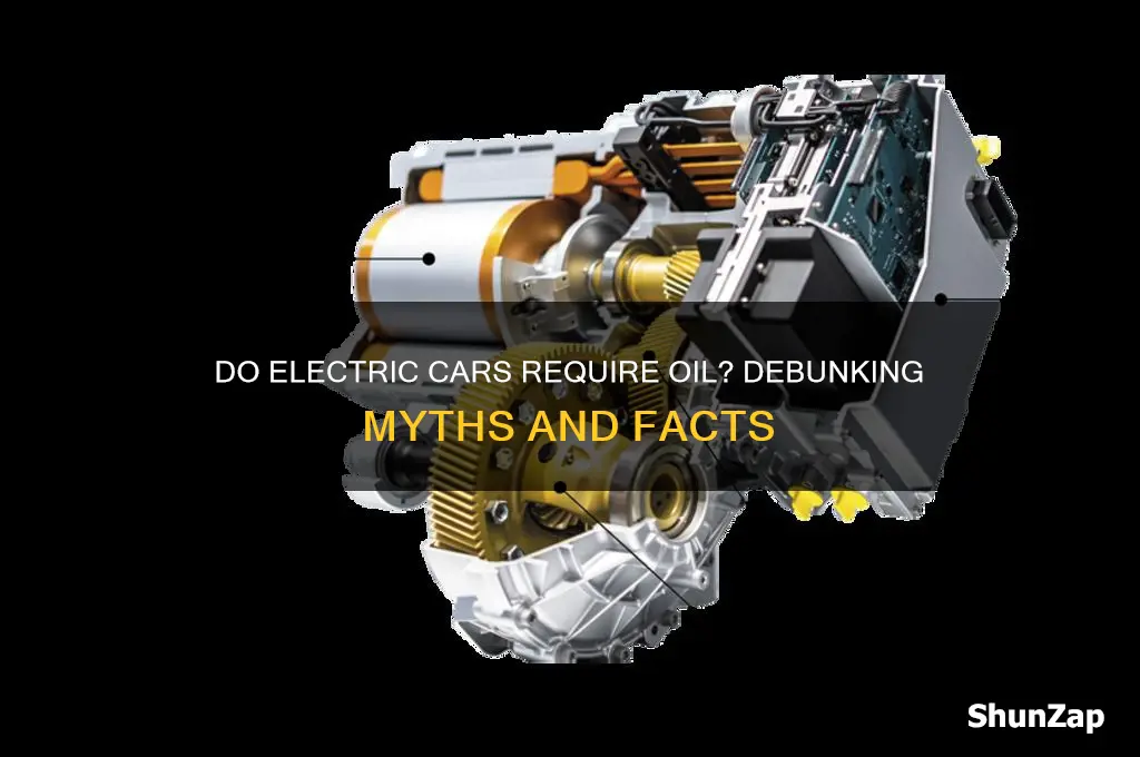 will electric cars need oil