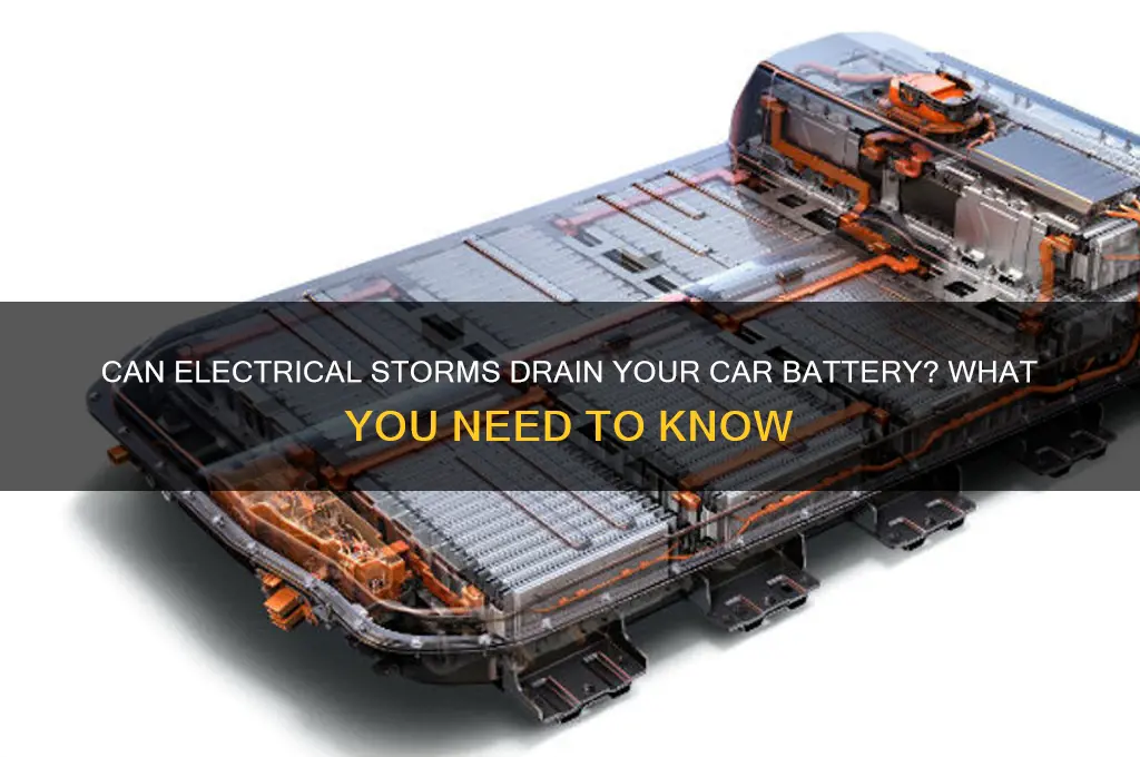 will electrical storms affect your car battery