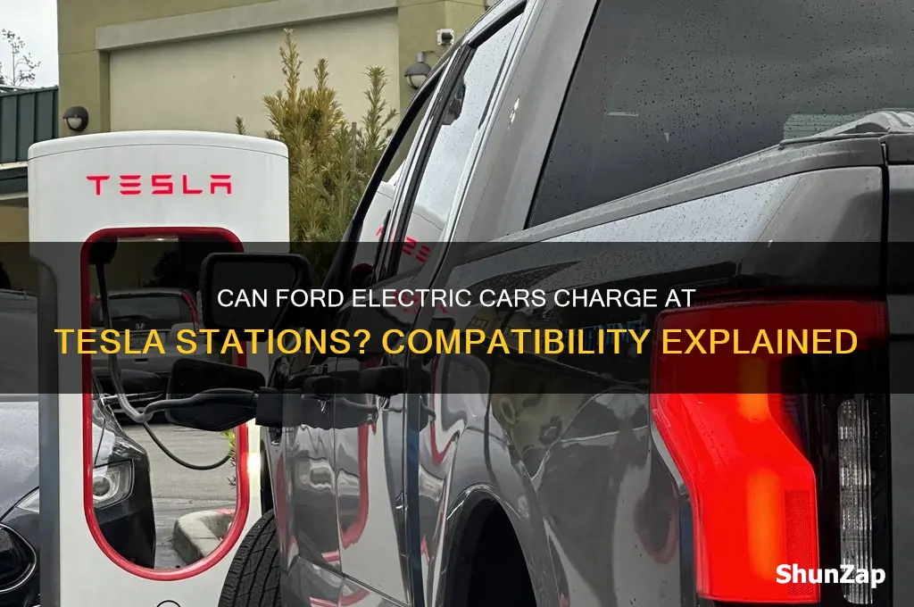will ford electric cars be able to use tesla