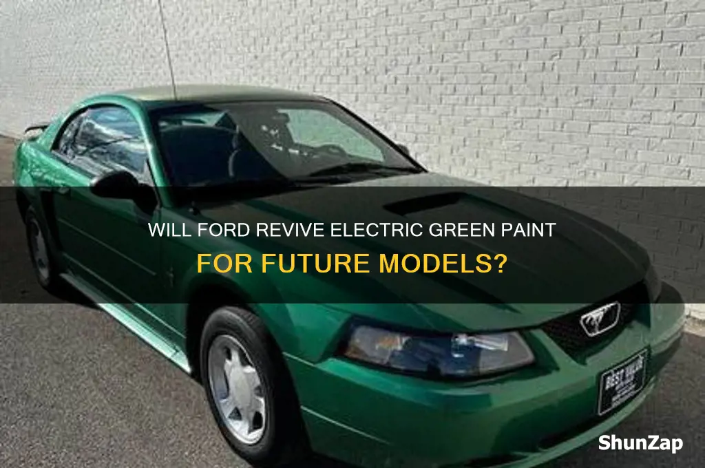 will ford ever use electric green again
