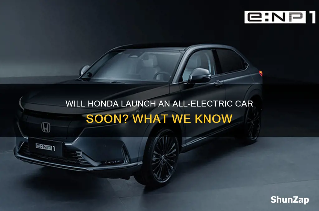 will honda have an all electric car