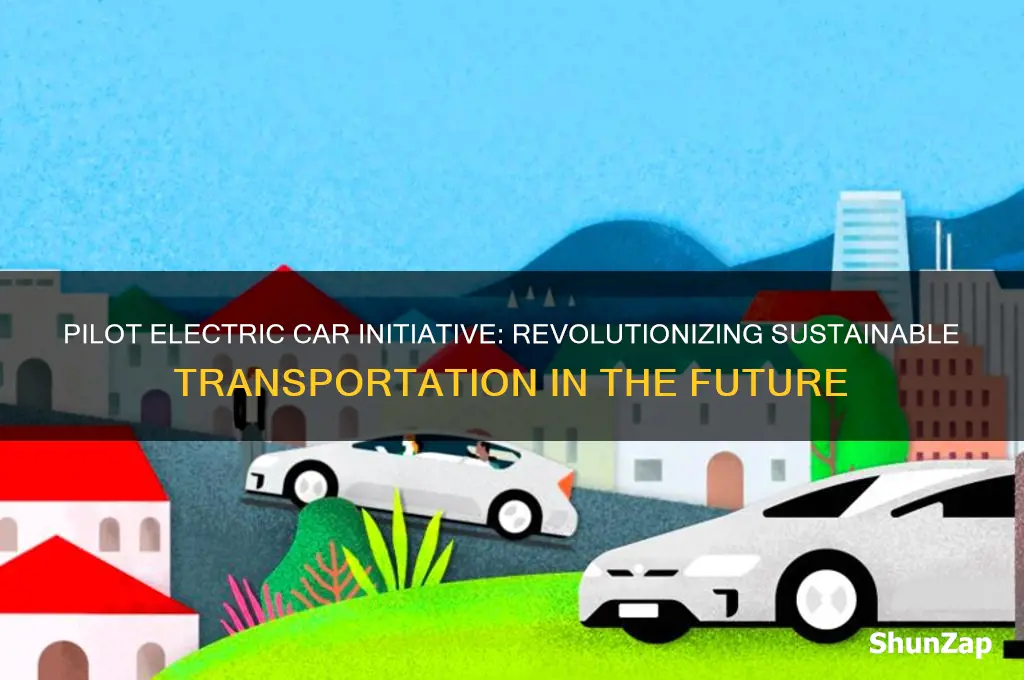 will pilot electric car in