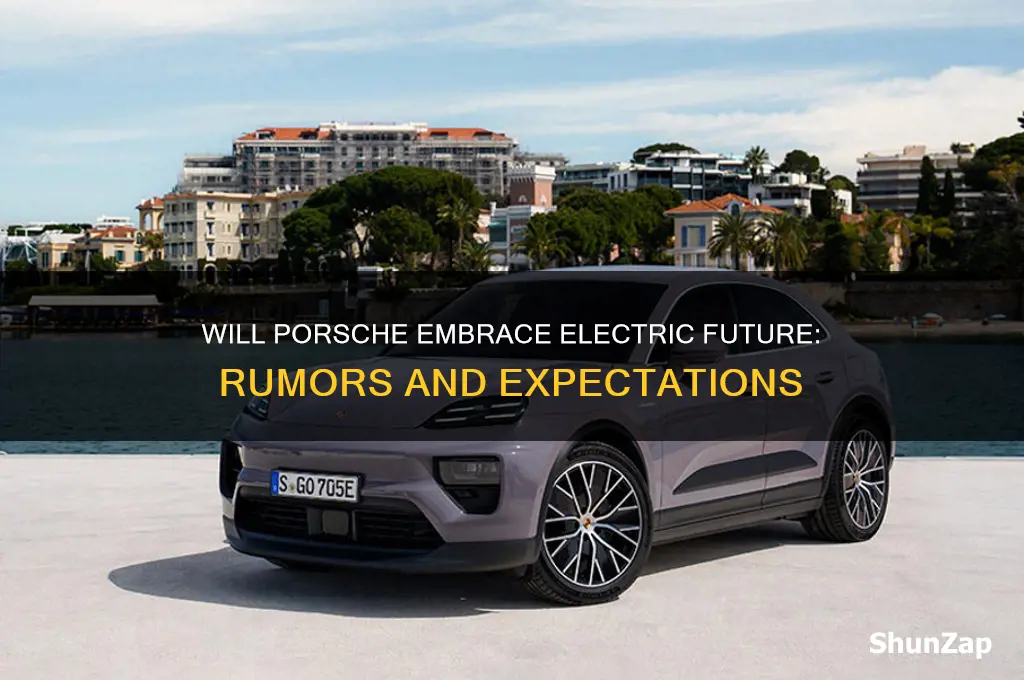 will porsche make an electric car
