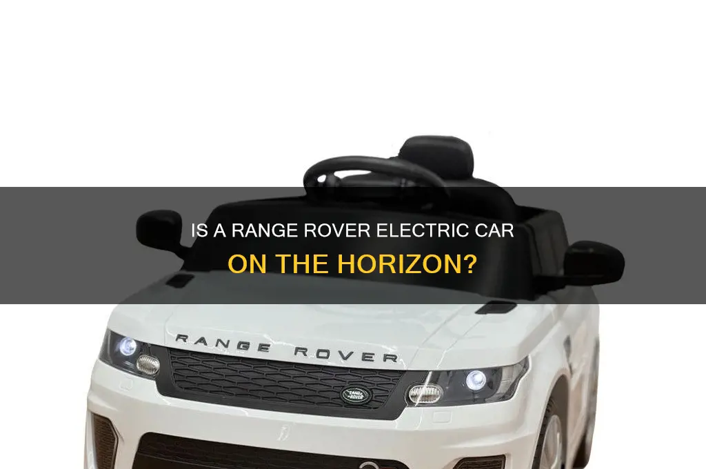 will range rover make an electric car