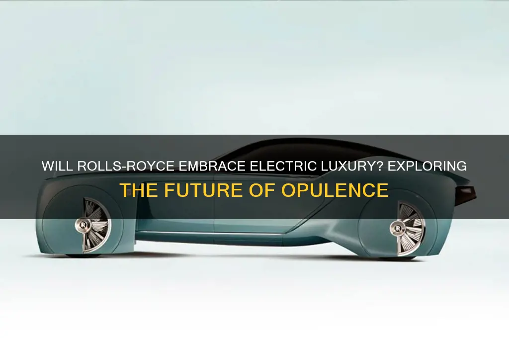 will rolls royce make an electric car