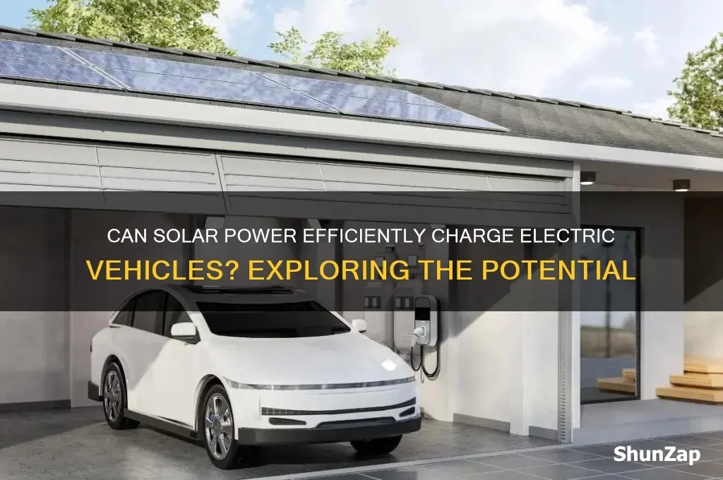 will solar energy be able to charge an electric car