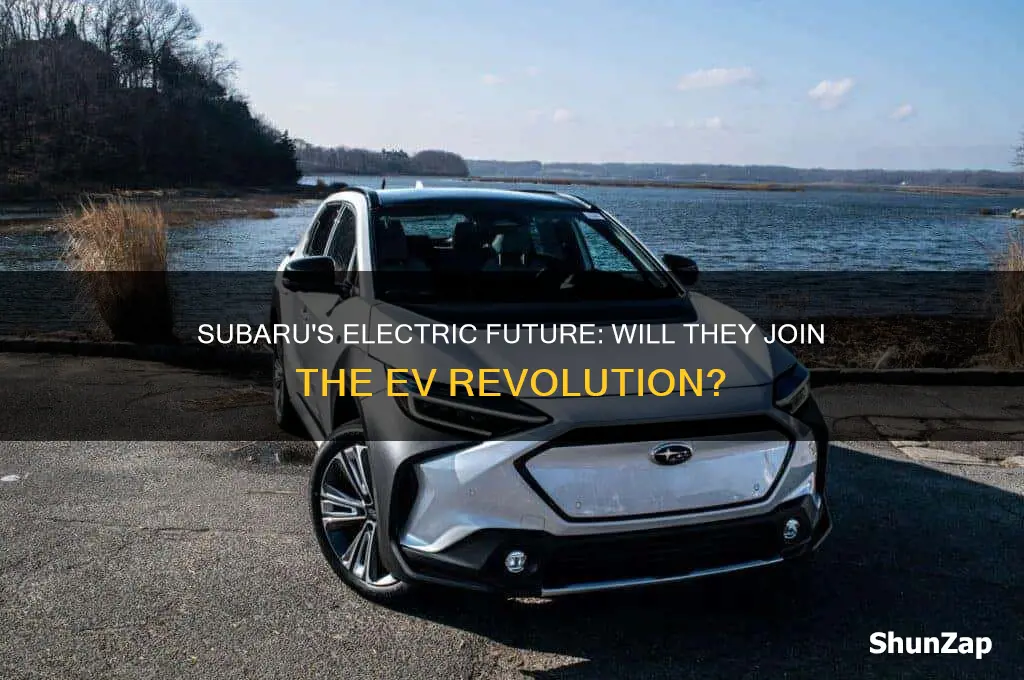 will subaru build an electric car
