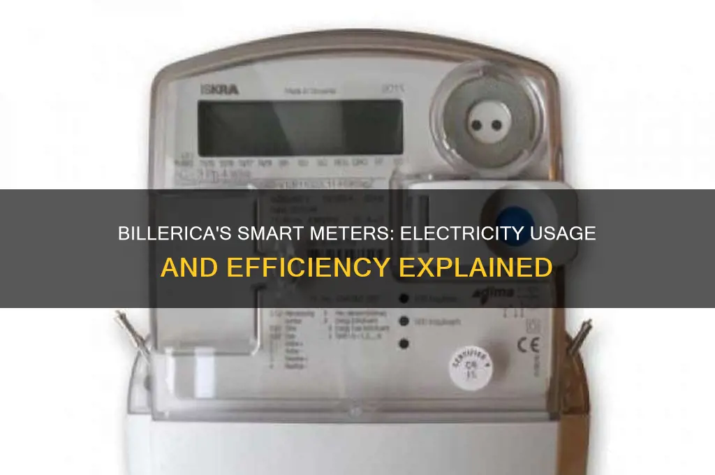 will the new smart meters in billerica use electricity