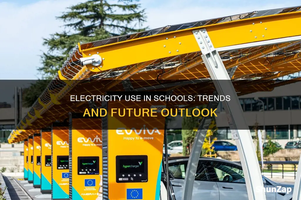 will the use of electricity increase or decrease in schools