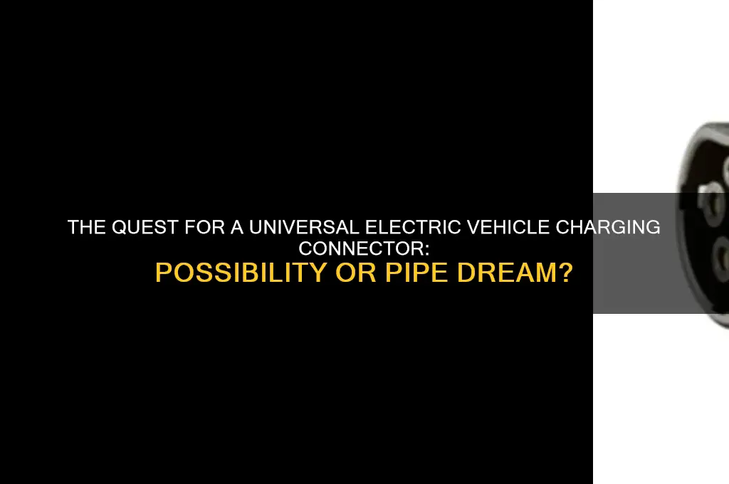 will there ever be a standard connector for electric cars