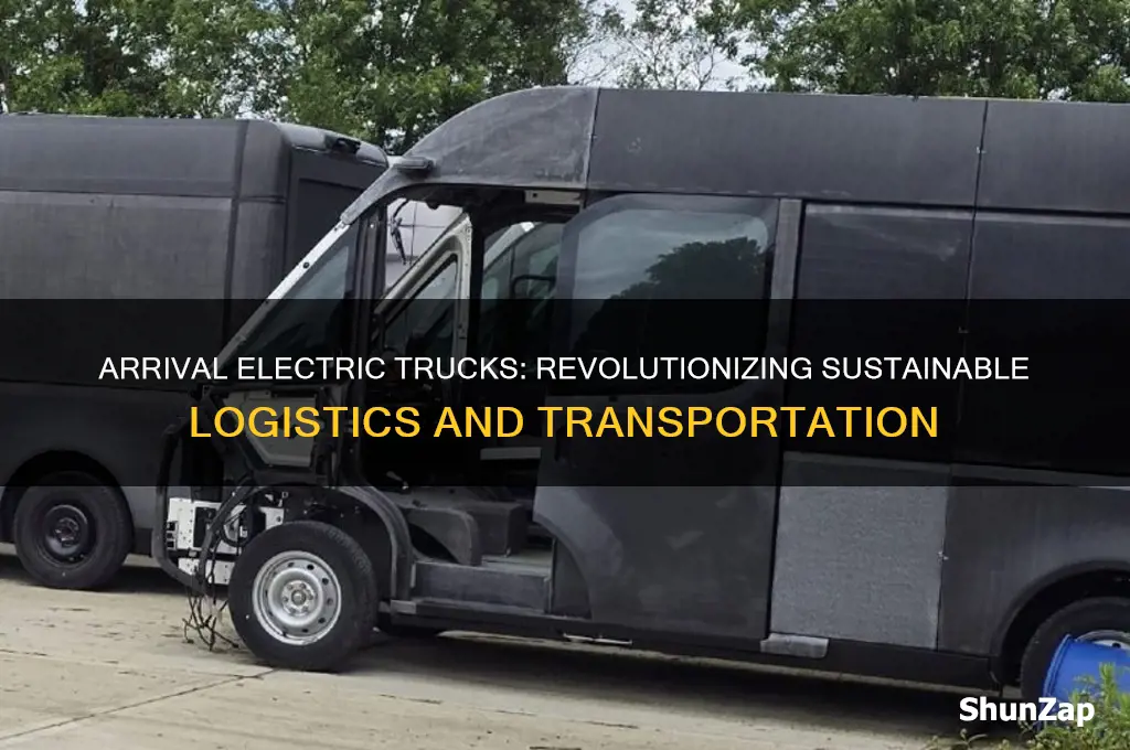 will use arrival electric trucks in