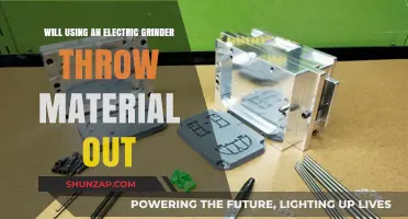 Electric Grinder Use: Does It Eject Material During Operation?