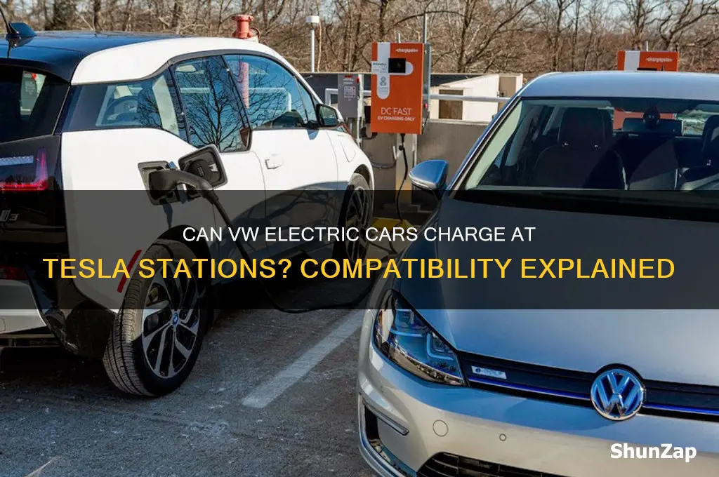 will vw electric cars be able to use tesla