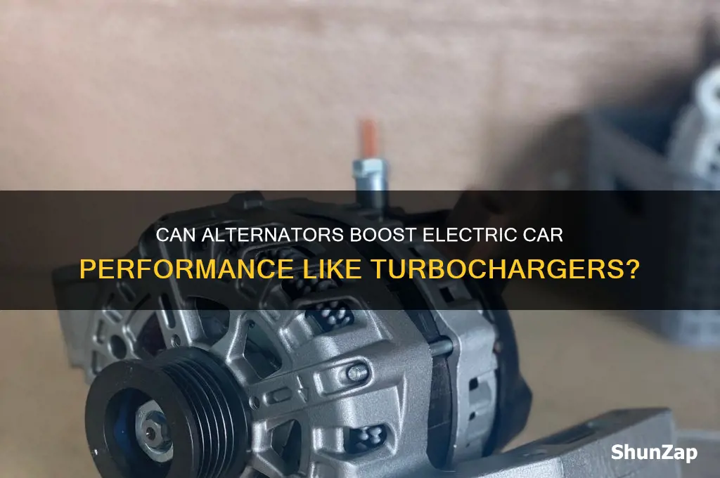 would alternators act as a turbo for electric cars