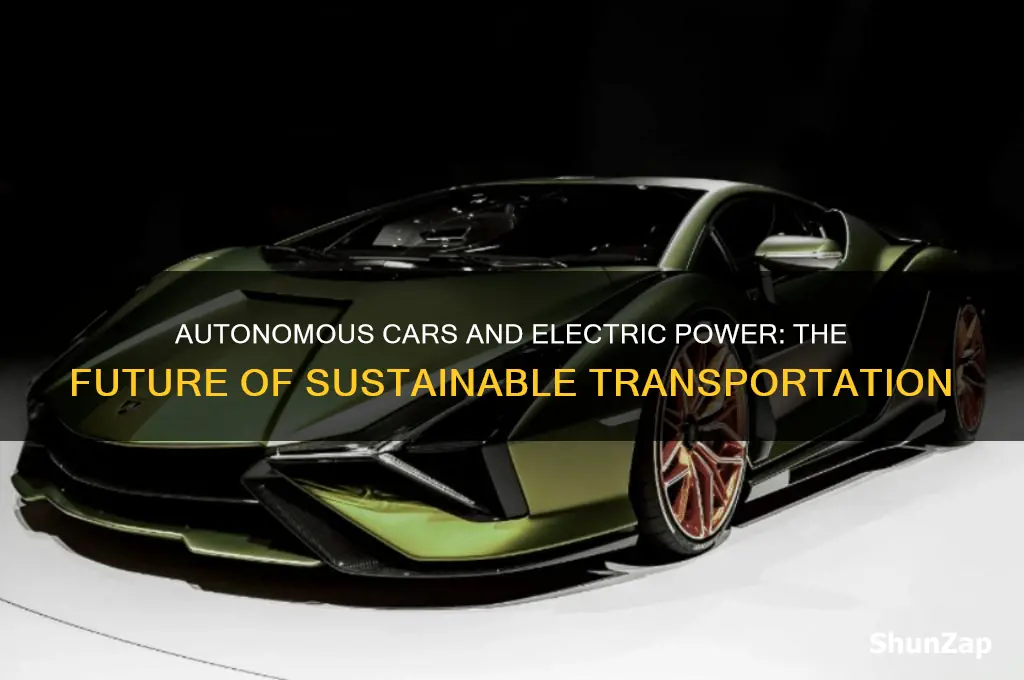 would auotnomous cars be electric