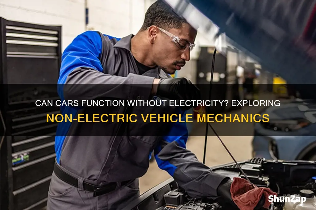 would cars work without electricity