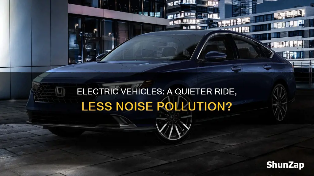 would electric vehicles reduce the vehicle noise