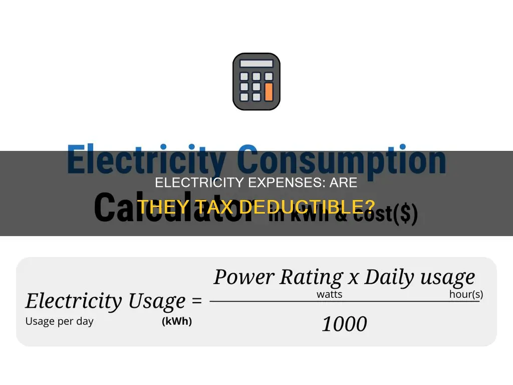 would electricity count as an qualifed expense