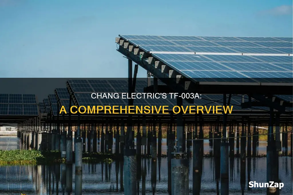 ya chang electric co ltd tf-003a